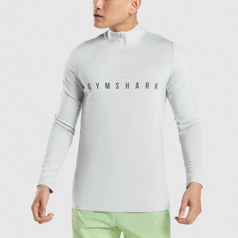 GYMSHARK Sport Stripe 1/4 Zip